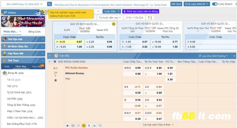 cược nhà cái FB68