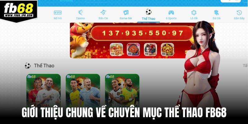 Giới thiệu chung về chuyên mục thể thao FB68