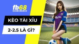 Kèo tài xỉu 2-2.5 là gì?
